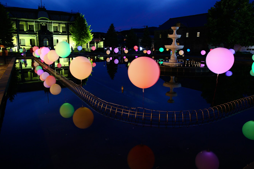 Illumination‐balloon at North Canal Renaissance