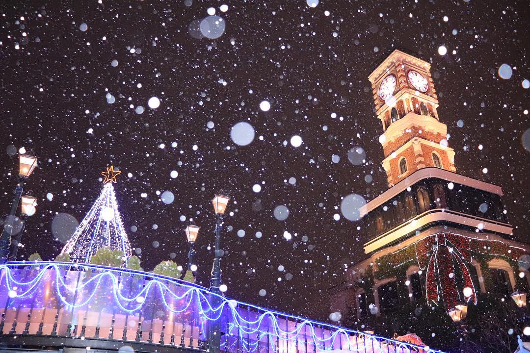 Shiroi Koibito Park in the snow