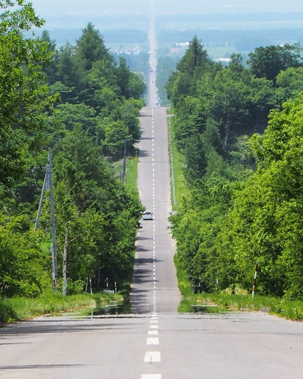 Long road in Shari
