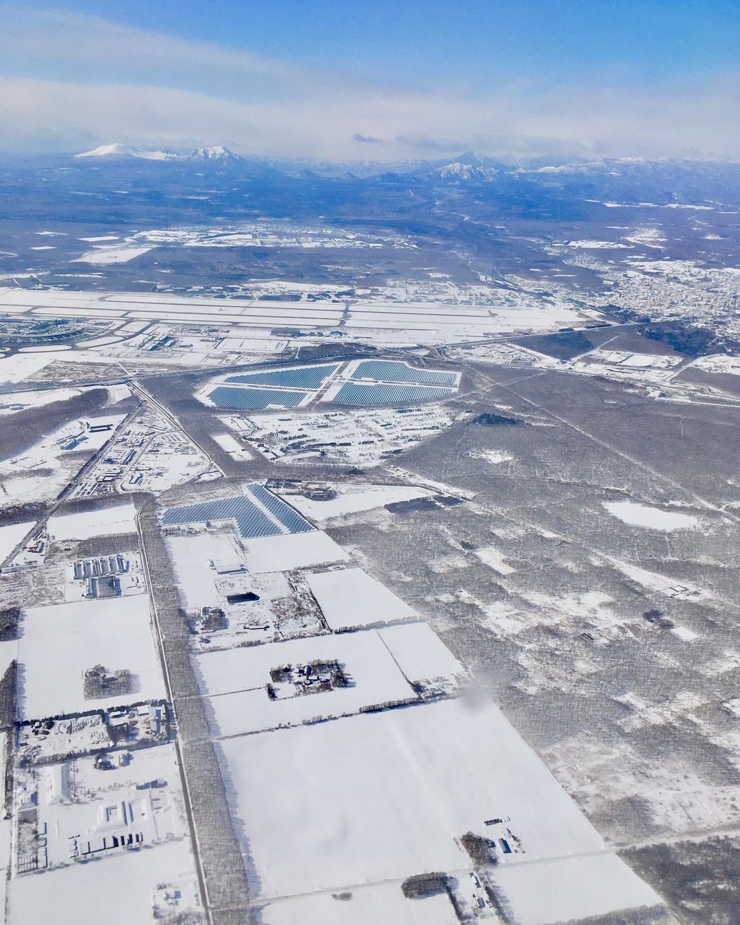 Chitose City seen from the sky (Chitose)