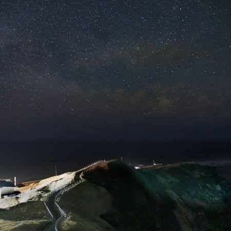 Cape Erimo at night