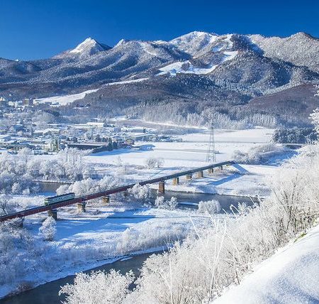 Town of hoarfrost（Furano）