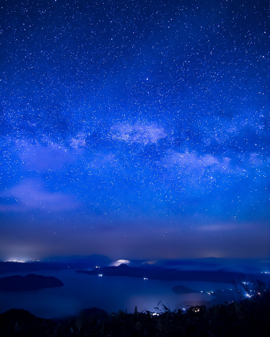 Tsubetsu Pass at night(Tsubetsu)