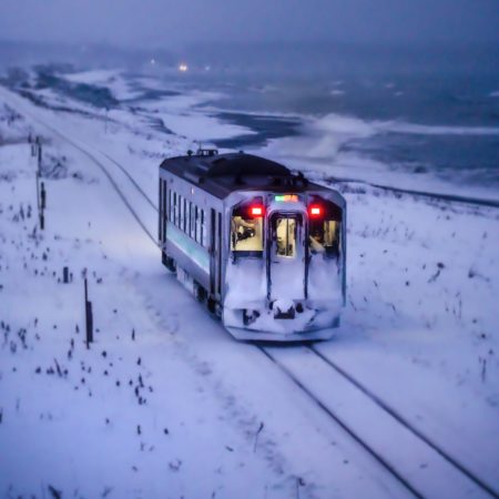 オホーツク海に一番近い駅（釧路市）