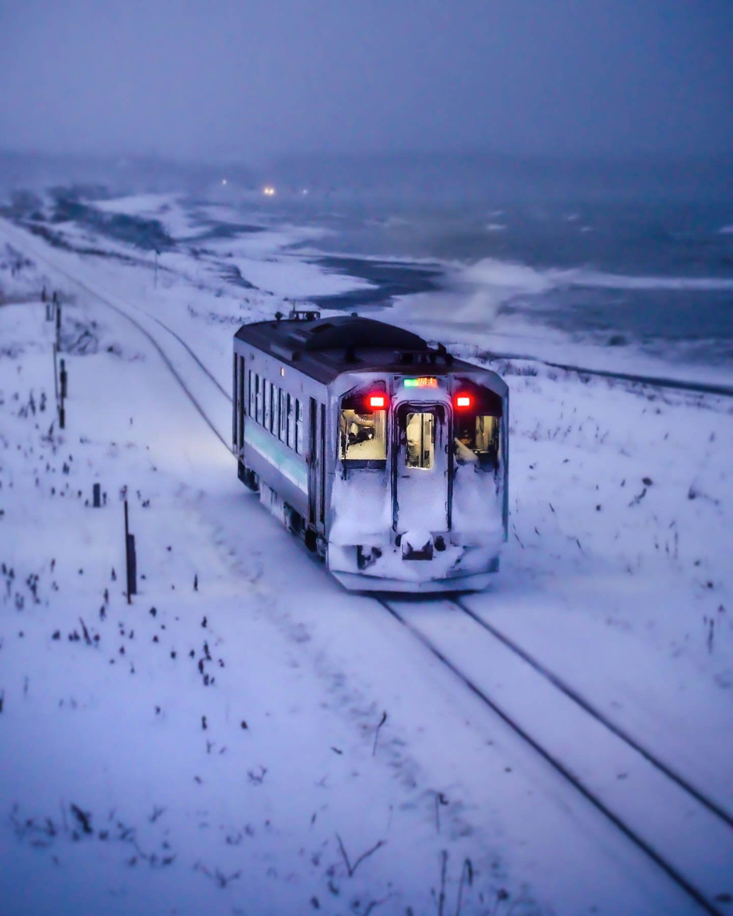 オホーツク海に一番近い駅（釧路市）